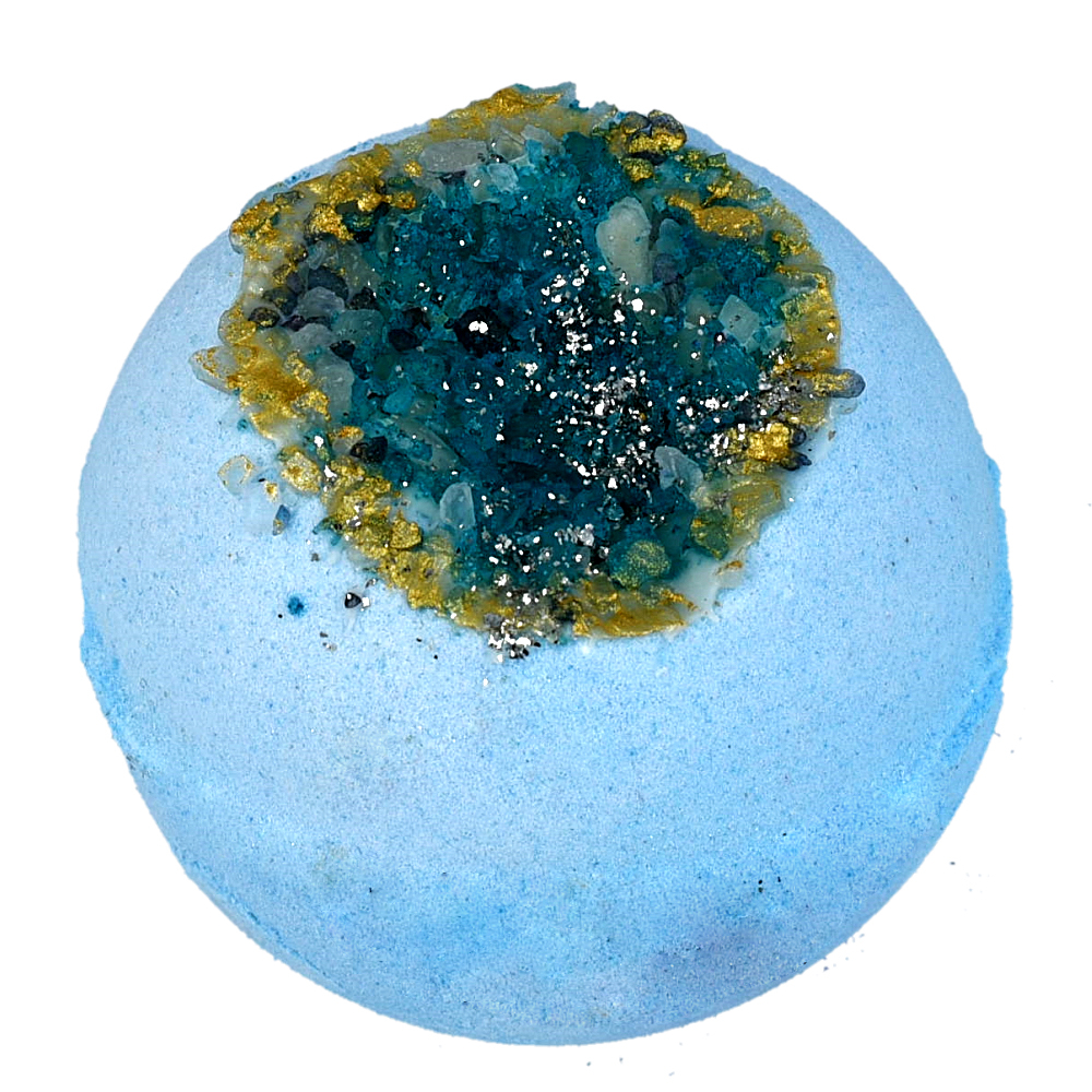 Akvamarin kristály fürdőbomba