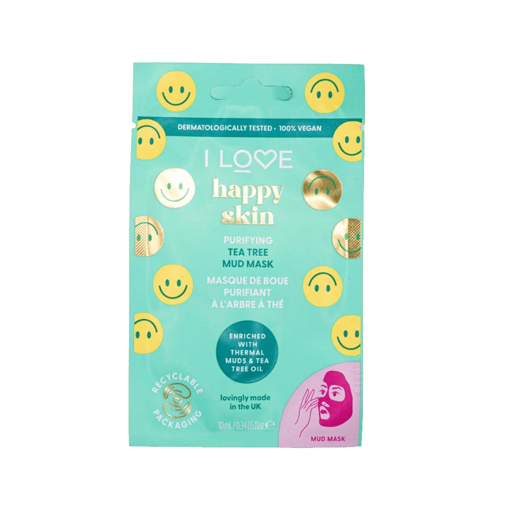 I LOVE HAPPY SKIN Tisztító agyagmaszk