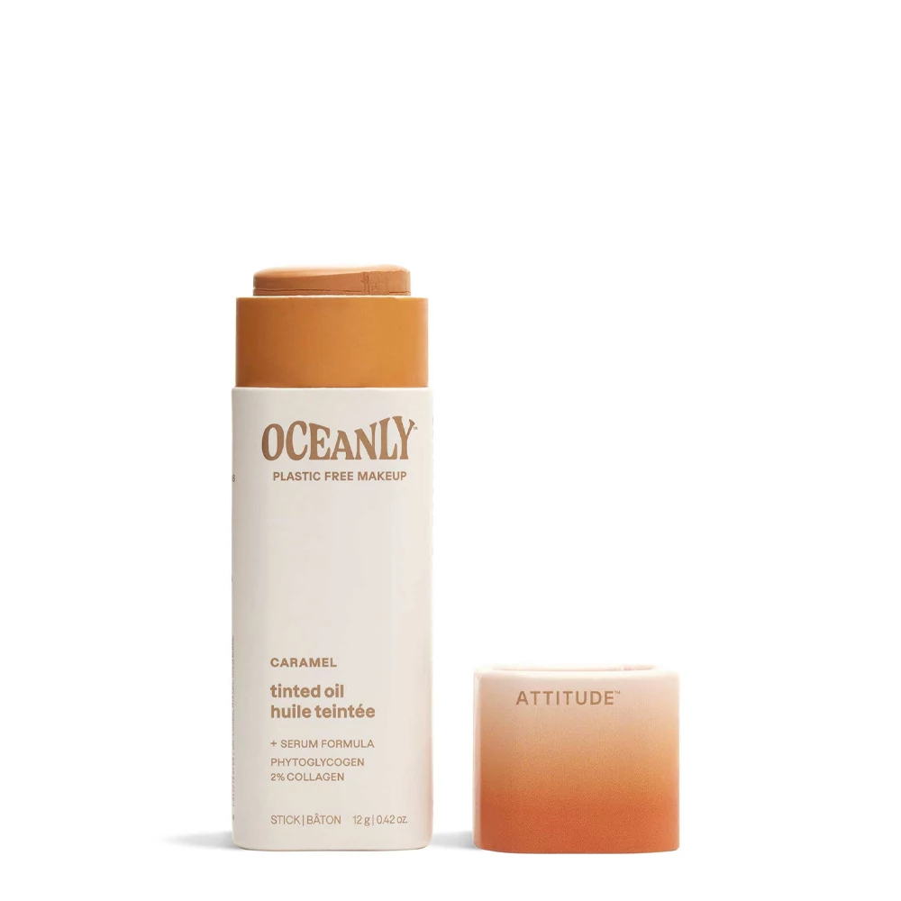 ATTITUDE Könnyed fedésű Színezett Hidratáló Arcolaj - Caramel