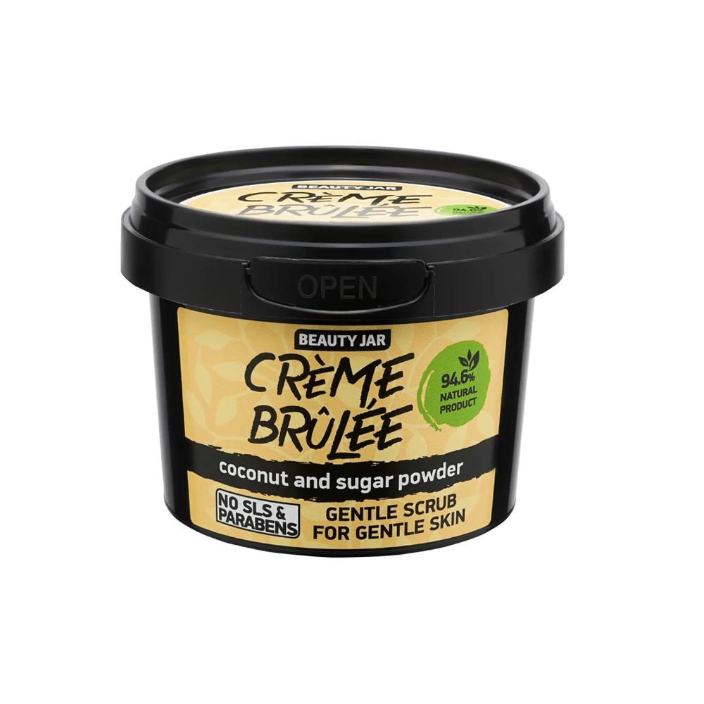 BEAUTY JAR CREME BRULÉE Gyengéd arcradír