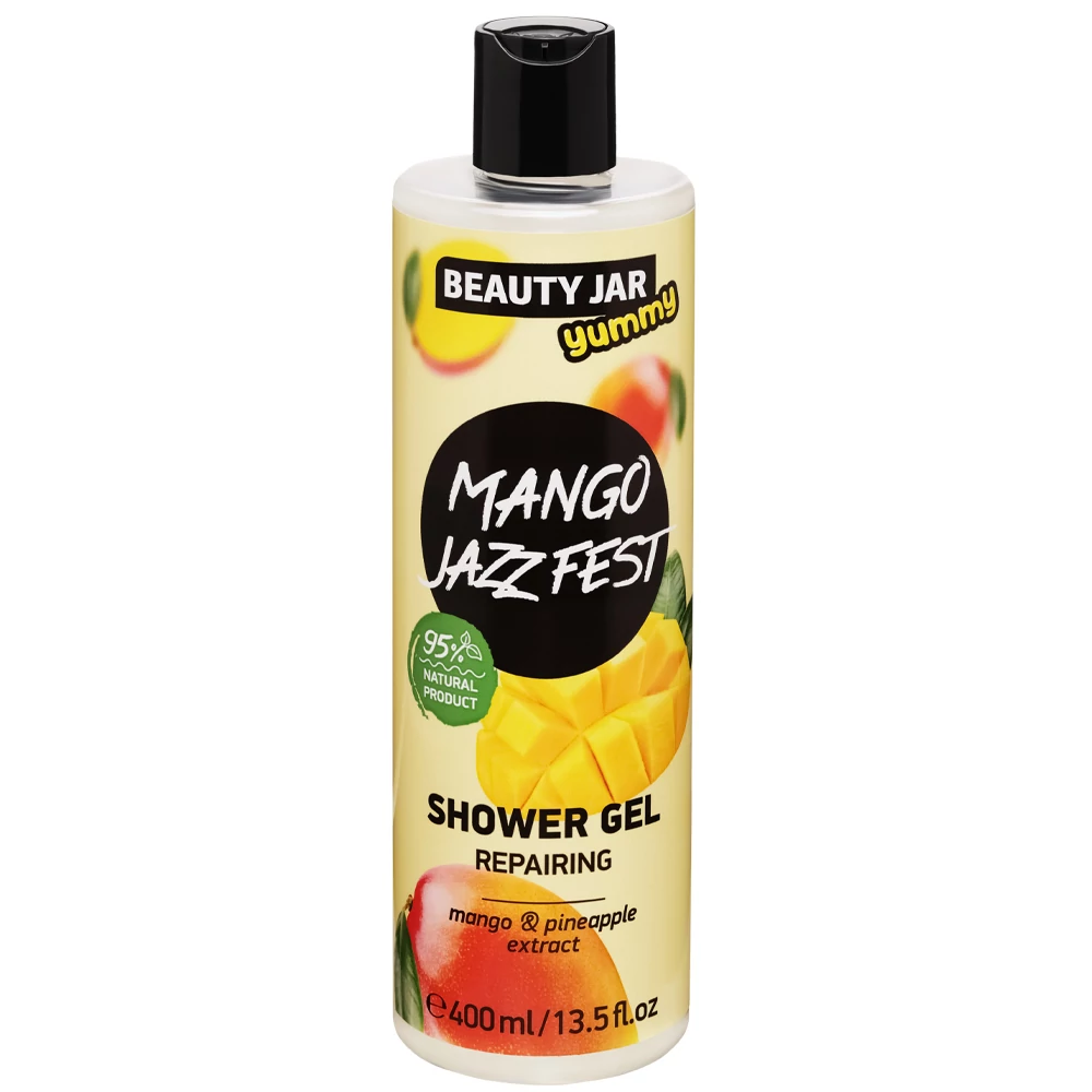 BEAUTY JAR YUMMY MANGO JAZZ FEST Revitalizáló Tusológél