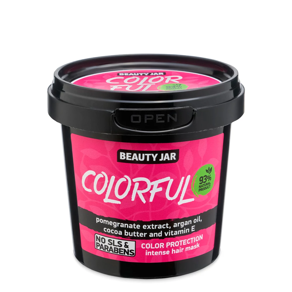 BEAUTY JAR COLORFUL hajmaszk festett hajra