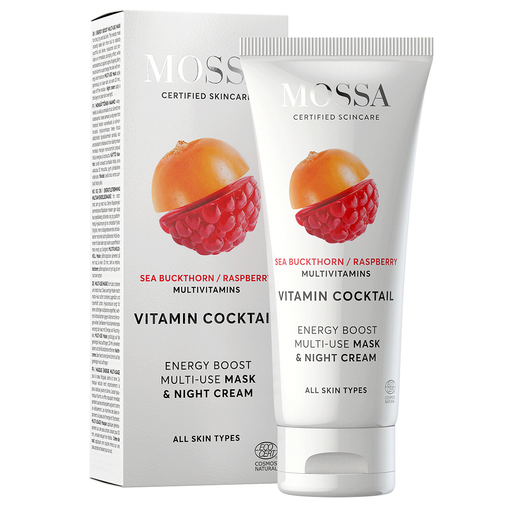 Vitamin Cocktail Multifunkciós vitamin maszk + éjszakai krém száraz, fakó bőrre