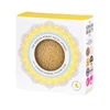 KONJAC SPONGE MANDALA ARCSZIVACS SÁRGA KAOLIN AGYAGGAL