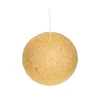 KONJAC SPONGE MANDALA ARCSZIVACS SÁRGA KAOLIN AGYAGGAL