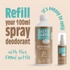 SALT OF THE EARTH gyömbér és jázmin dezodor spray utántöltő
