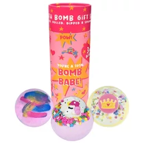 BOMB COSMETICS Bomba vagy bébi fürdőbomba trió