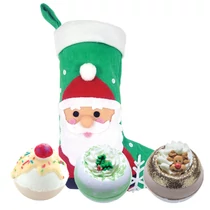 BOMB COSMETICS Télapó Karácsonyi Zokni Ajándékcsomag