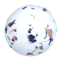 Levendula Fürdőgolyó Virágszirmokkal