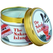 Meztelen sziget tégelyes gyertya 