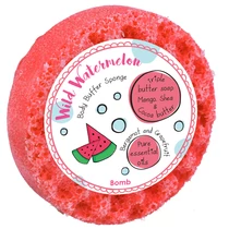 BOMB COSMETICS Vadító görögdinnye szivacsos tusoló radírszappan