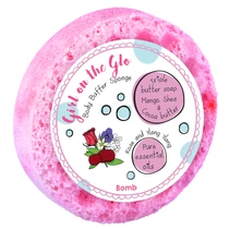 BOMB COSMETICS Ragyogó virágok szivacsos tusoló radírszappan