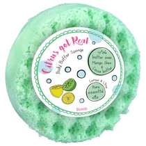 BOMB COSMETICS Limonádé szivacsos tusoló radírszappan BOMB COSMETICS Limonádé szivacsos tusoló radírszappan