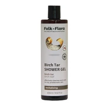 Folk Flora Birch Tar Revitalizáló Tusológél nyírkátránnyal