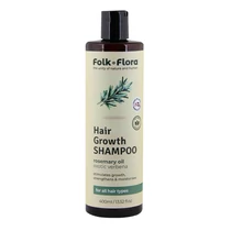 Folk Flora Hajnövekedést serkentő sampon verbénával és rozmaring olajjal