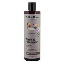 Folk Flora Repair  Korpásodás elleni sampon érzékeny fejbőrre nyírkátránnyal