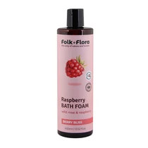 Folk Flora Raspberry Habfürdő vadrózsa és málna kivonattal Folk Flora Raspberry Habfürdő vadrózsa és málna kivonattal