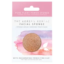 KONJAC SPONGE PRÉMIUM KONJAC ARCSZIVACS FRANCIA PINK AGYAGGAL KONJAC SPONGE PRÉMIUM KONJAC ARCSZIVACS FRANCIA PINK AGYAGGAL
