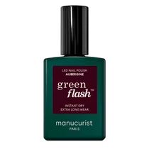 MANUCURIST GREEN FLASH GÉLLAK - AUBERGINE