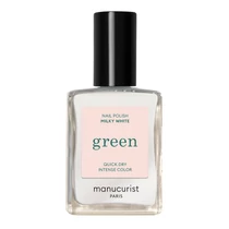 MANUCURIST GREEN KÖRÖMLAKK - MILKY WHITE