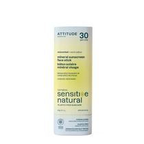 ATTITUDE SUNLY SPF30 Ásványi Fényvédő Stick Érzékeny Arcbőrre