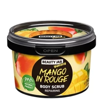 BEAUTY JAR YUMMY MANGO IN ROUGE Mangós Bőrregeneráló Testradír