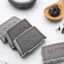 OLIVIA NATURAL Holt-tengeri iszap szappan