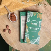 OLIVIA NATURAL Kakaóvajas Narancsliget fürdőcsokoládé OLIVIA NATURAL Kakaóvajas Narancsliget fürdőcsokoládé