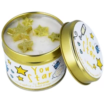 Csillag születik tégelyes gyertya 